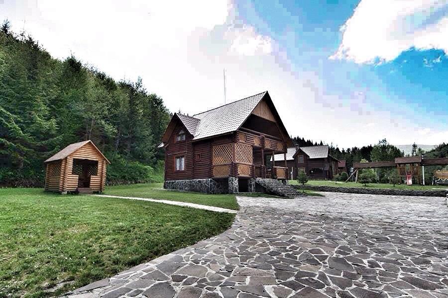 Lisova Kazka Hotell Zjdenievo Rum bild